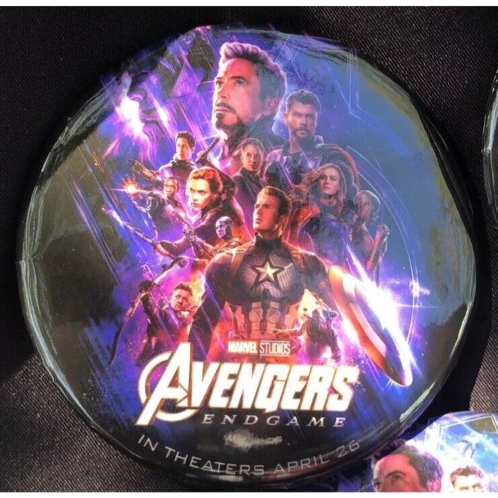 Avengers End Game Button Pin From Disneyland California Adventure 4/26/19